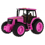 Ružový traktor